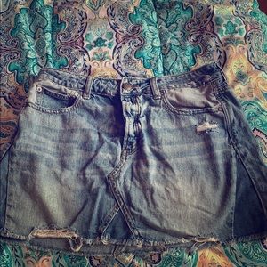 Jean skirt